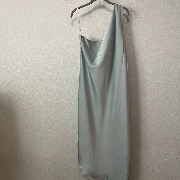 Eloquii One Shoulder Bias Cut Dress - Size 20 - New With Tags - Picture 5 of 5